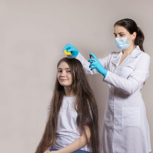 Treating psoriasis, hair loss, dermatitis or head lice